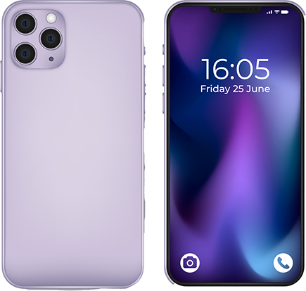 Smartphone being repaired